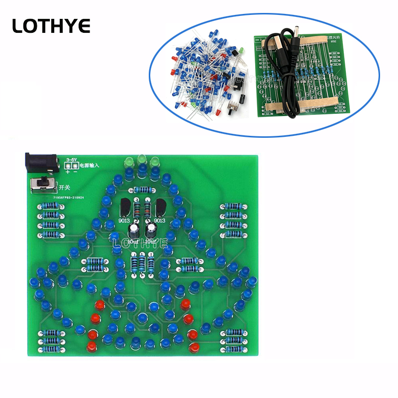 Diy Electronics Project Kit - تيار مستمر 3-5 فولت مصباح ليد
