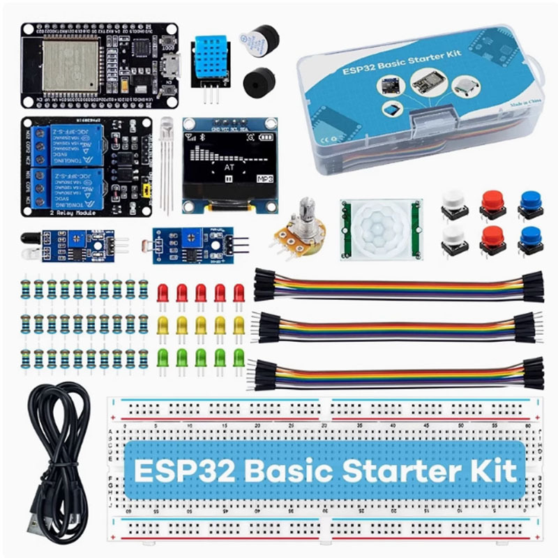 Diy Electronics Learning Kit - مجموعة أدوات صنع وحدة واي فاي