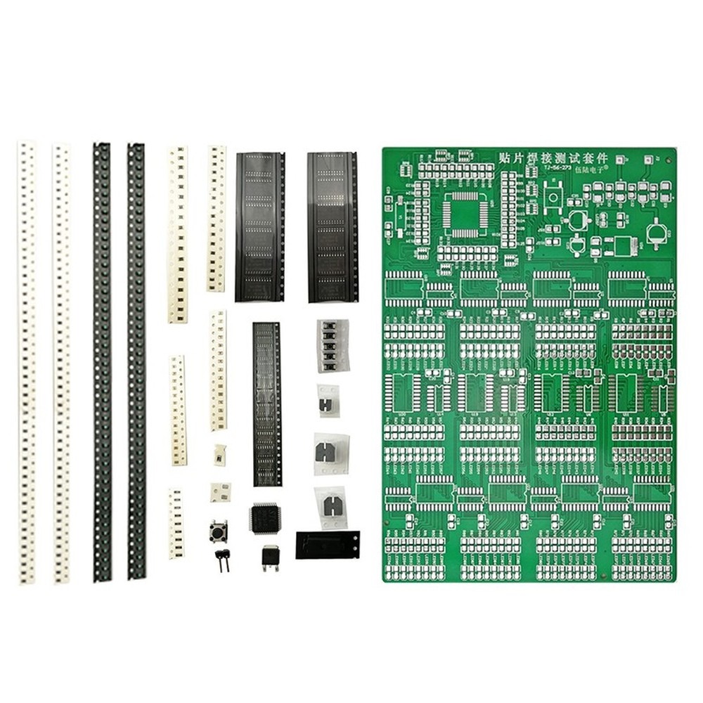 لوحة تدريب على اللحام بتقنية S - مراجعة Diy Electronics Learning Kit وسعره