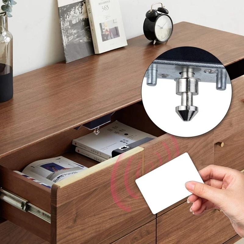 قفل باب إلكتروني ذكي RFID للدر - مراجعة Diy Electronics Cabinet وسعره