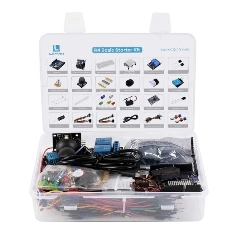 مجموعة أدوات تطوير UNO R4 المت - مراجعة Diy Electronics Learning Kit وسعره