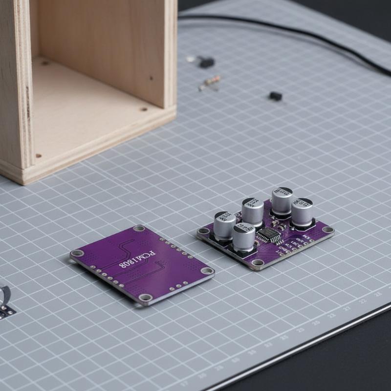 وحدة تحويل إشارة الصوت إلى رقم - مراجعة Diy Audio Electronics Kit وسعره