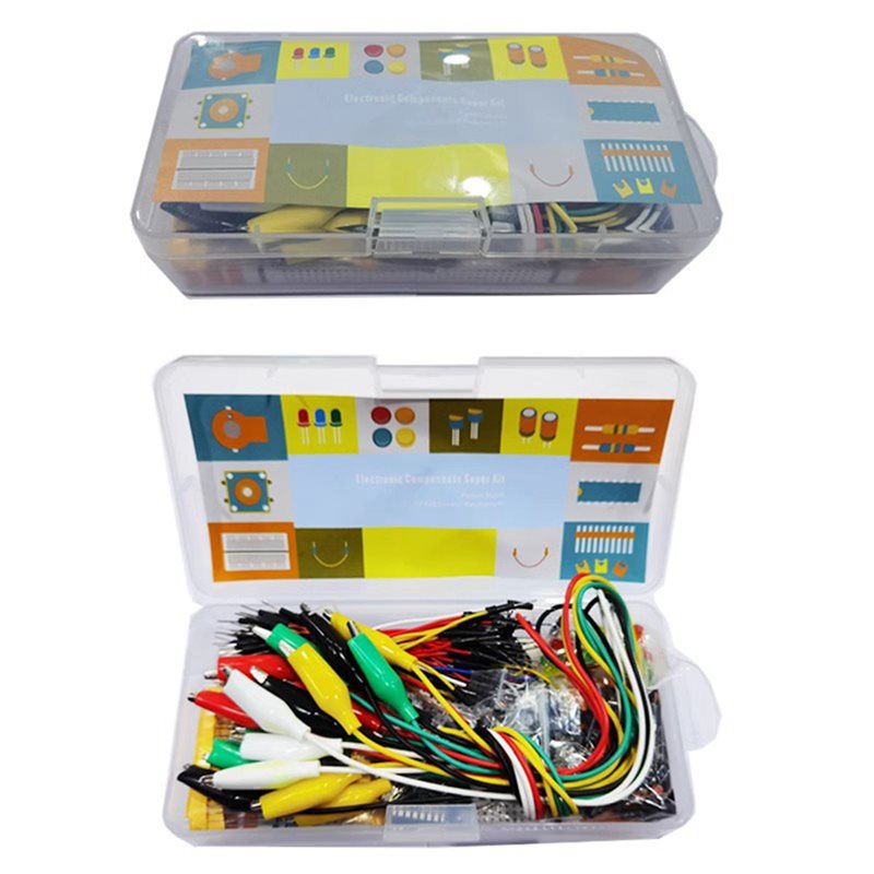 مجموعة أدوات تعليمية للإلكترون - مراجعة Diy Electronics Learning Kit وسعره
