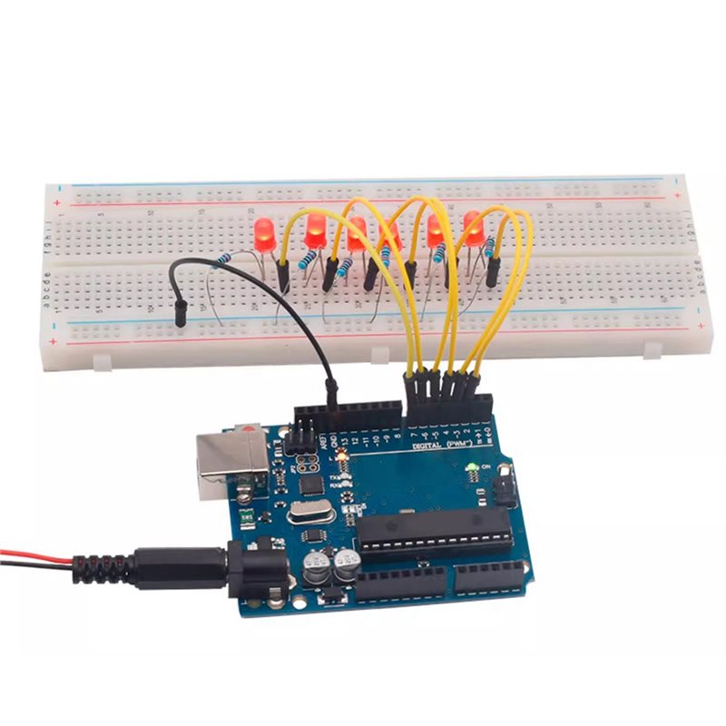 مجموعة أدوات تعليمية للإلكترون - مراجعة Diy Electronics Learning Kit وسعره