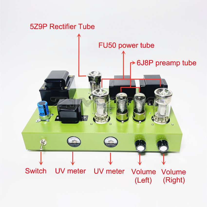 Fu50 فراغ مُضخّم صوت لتقوم بها - مراجعة Diy Audio Electronics Kit وسعره