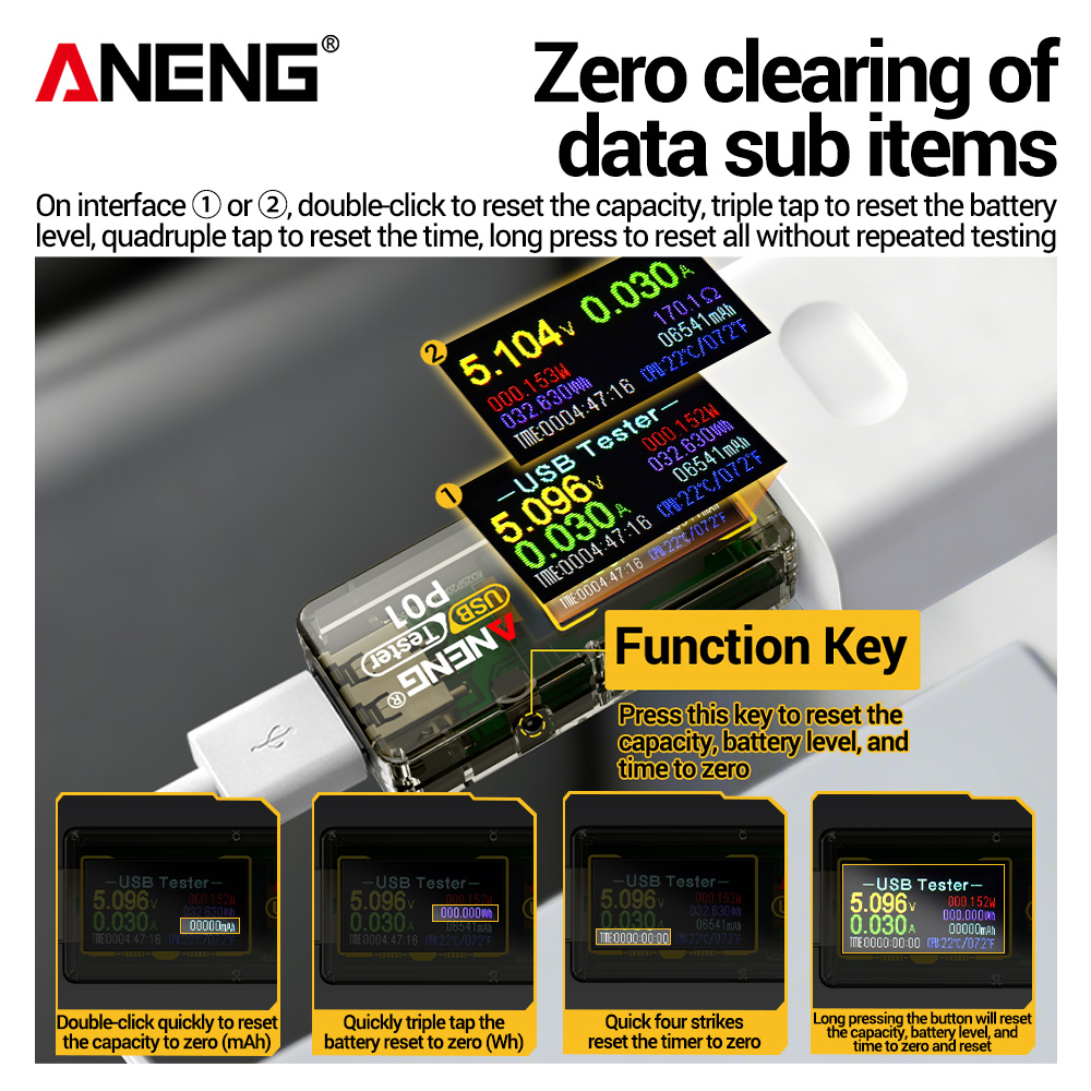 جهاز اختبار USB ANENG P01، مقي - مراجعة Logic Analyzer Usb وسعره